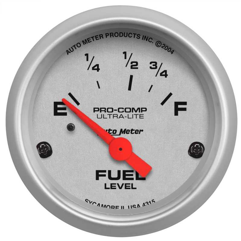 Ultra-Lite® Electric Fuel Level Gauge 4315